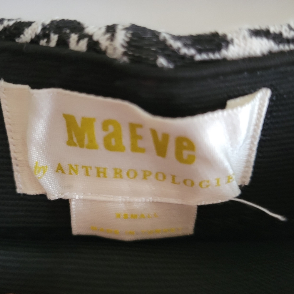 MAEVE by Anthropologie Retro Pull On Flare Pants XS - Picture 3 of 4
